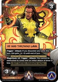 Kilimanjaro, the Primordial - Ancient Alphas - Alpha Clash card