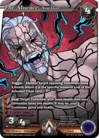 The Absence, New Host - Ancient Alphas - Alpha Clash card