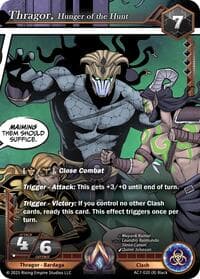 Thragor, Hunger of the Hunt - Ancient Alphas - Alpha Clash card