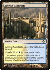 Azorius Guildgate - Dragon's Maze - Magic: The Gathering card