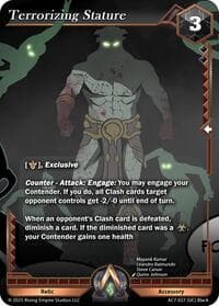 Terrorizing Stature - Ancient Alphas - Alpha Clash card