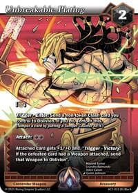 Unbreakable Plating - Ancient Alphas - Alpha Clash card