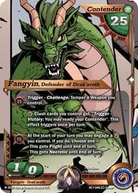 Fangyin, Defender of Drak'aroth - Ancient Alphas - Alpha Clash card