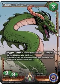 Fangyin, Raging Dragon - Ancient Alphas - Alpha Clash card