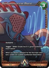 Bioluminescent Burst - Ancient Alphas - Alpha Clash card