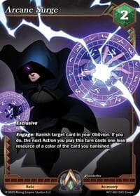 Arcane Surge - Ancient Alphas - Alpha Clash card
