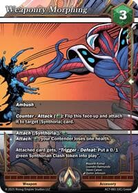 Weaponry Morphing - Ancient Alphas - Alpha Clash card