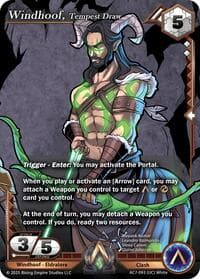 Windhoof, Tempest Draw - Ancient Alphas - Alpha Clash card