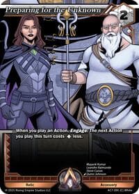Preparing for the Unknown - Ancient Alphas - Alpha Clash card