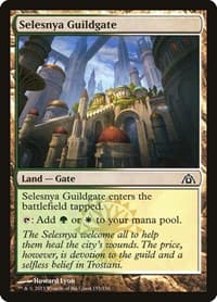 Selesnya Guildgate - Dragon's Maze - Magic: The Gathering card
