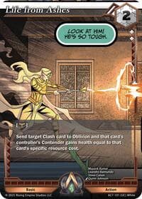Life From Ashes - Ancient Alphas - Alpha Clash card