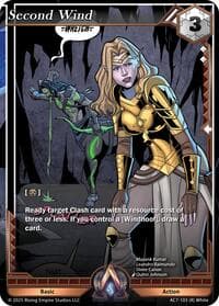 Second Wind - Ancient Alphas - Alpha Clash card