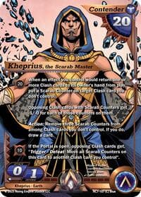 Kheprius, the Scarab Master - Ancient Alphas - Alpha Clash card