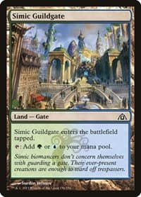 Simic Guildgate - Dragon's Maze - Magic: The Gathering card