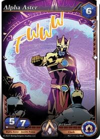Alpha Aster - Ancient Alphas - Alpha Clash card