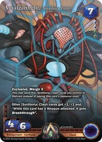 Amalgamight, Smashing Fury - Ancient Alphas - Alpha Clash card