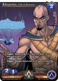 Kheprius, Gift of Renewal - Ancient Alphas - Alpha Clash card