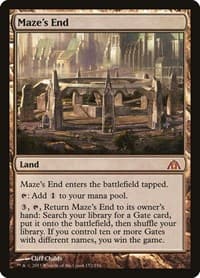 Maze's End - Dragon's Maze - Magic: The Gathering card