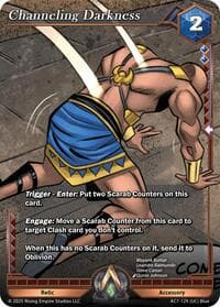 Channeling Darkness - Ancient Alphas - Alpha Clash card