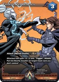 Violent Tendencies - Ancient Alphas - Alpha Clash card