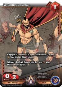 Areson, Call to Arms - Ancient Alphas - Alpha Clash card