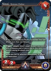 Sinai, Systems Online - Ancient Alphas - Alpha Clash card