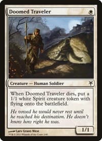 Doomed Traveler - Duel Decks: Sorin vs. Tibalt - Magic: The Gathering card