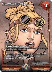 Gearwin's Goggles - Ancient Alphas - Alpha Clash card