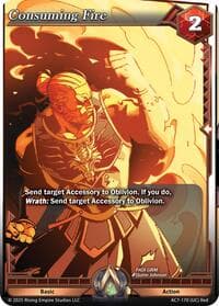 Consuming Fire - Ancient Alphas - Alpha Clash card