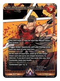 The Beginning of the End - Ancient Alphas - Alpha Clash card