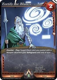 Fortify the Blades - Ancient Alphas - Alpha Clash card
