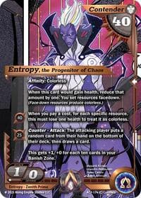 Entropy, the Progenitor of Chaos - Ancient Alphas - Alpha Clash card