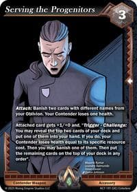Serving the Progenitors - Ancient Alphas - Alpha Clash card