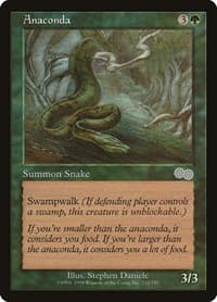 Anaconda - Urza's Saga - Magic: The Gathering card