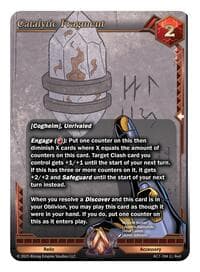 Catalytic Fragment - Ancient Alphas - Alpha Clash card