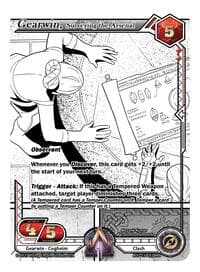 Gearwin, Surveying the Arsenal (Ink) - Ancient Alphas - Alpha Clash card