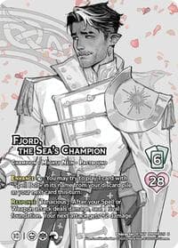 Fjord, the Sea's Champion (Embossed Wedding Promo) - UniVersus Promos - UniVersus card