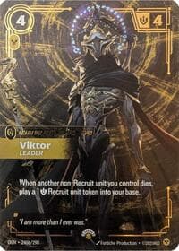 Viktor, Leader - Riftbound Promotional Cards - Riftbound: League of Legends Trading Card Game card