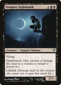 Vampire Nighthawk - Duel Decks: Sorin vs. Tibalt - Magic: The Gathering card