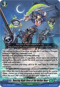 Dancing Night Rose of the Nether Hour - D Promo Cards - Cardfight Vanguard card