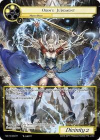 Odin's Judgement - Memoria Collection 10 - Force of Will card