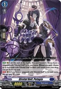 Direful Doll, Pelagia - D Promo Cards - Cardfight Vanguard card