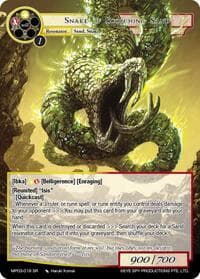 Snake of Scorching Sand - Masterpiece Collection 03 "Dimensional Hope" - Force of Will card