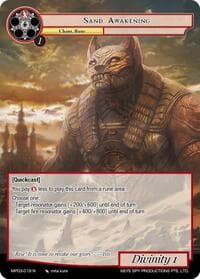 Sand Awakening - Masterpiece Collection 03 "Dimensional Hope" - Force of Will card