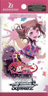 BanG Dream! 10th Anniversary! Premium Booster Pack - BanG Dream! 10th Anniversary! Premium Booster - Weiss Schwarz card