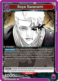 Soya Sazanami - UE16BT: KAGURABACHI - Union Arena card
