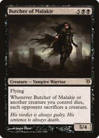 Butcher of Malakir - Duel Decks: Sorin vs. Tibalt - Magic: The Gathering card