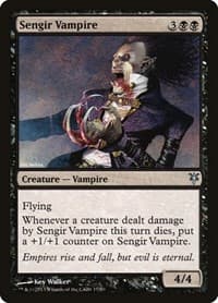 Sengir Vampire - Duel Decks: Sorin vs. Tibalt - Magic: The Gathering card