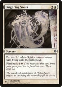 Lingering Souls - Duel Decks: Sorin vs. Tibalt - Magic: The Gathering card