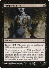 Vampire's Bite - Duel Decks: Sorin vs. Tibalt - Magic: The Gathering card